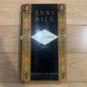 3/$40 - Pandora by ANNE RICE hardcover first edition vampires horror gothic